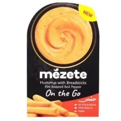 Mezete On The go Fire Red Pepper Hummus
