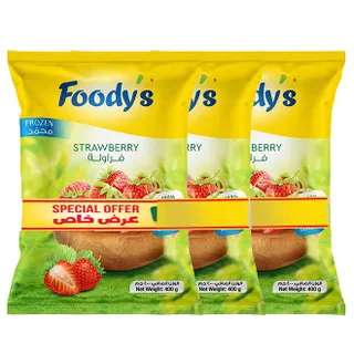 فوديز فراولة مجمدة