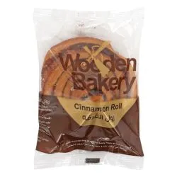Wooden Bakery Cinnamon Roll