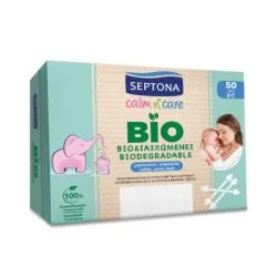 Septona Calm n' Care Biodegradable Safety Cotton Buds