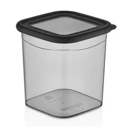 Elegant Transparent Smoked Food Storage Container