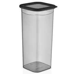 Elegant Transparent Smoked Food Storage Container