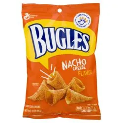 Bugles Crispy Corn Snacks Nacho Cheese