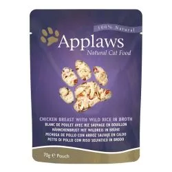 Applaws Chicken Breast With Wild Rice Cat Food Pouch