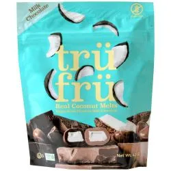 Tru Fru Hyper-Dried Grab & Share Coconut Melts In Milk Chocolate