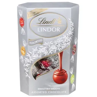 Lindt Lindor Silver Cornet Chocolate