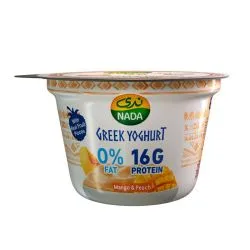 Nada Greek Yoghurt 0% Fat Mango & Peach