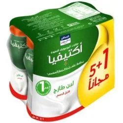 أكتيفيا بروبيوتيك طبيعي، لبن قليل الدسم