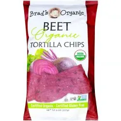 Brads Organic Beet Organic Tortilla Chips