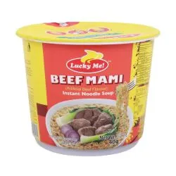 Lucky Me! Beef Mami Instant Noodle Soup