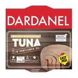 Dardanel Solid Smoked Tuna in Sunflower Oil 140g