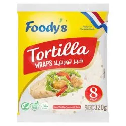 فودي خبز تورتيلا نباتي