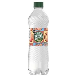 Poland Spring Sparkling Water White Peach Ginger