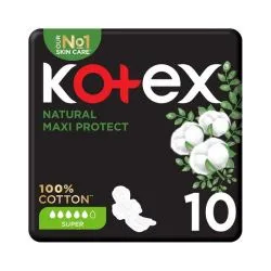 Kotex Natural Maxi Protect With Super Wings Sanitary Pads
