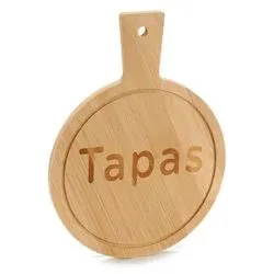 Kinvara Bamboo and Slate Round Table Tapas
