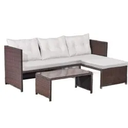 Rattan Outdoor Sofa Set