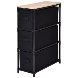 3-Drawers Slim Storage Cabinet