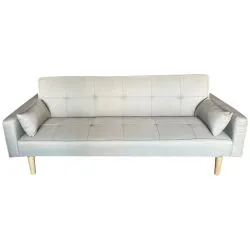 Sofa Bed Beige 2.04m
