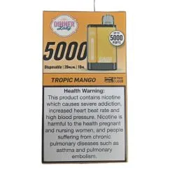 Dinner Lady Uk 5000 Tropic Mango Vape