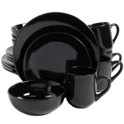 Bella Dinner Set Black & White
