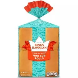 King's Hawaiian Mini Sub Sweet Rolls