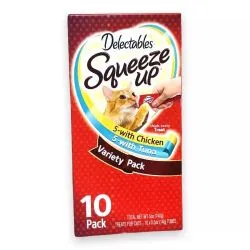 Hartz Delectables Sqeeze Up Chicken & Tuna Cat Treats