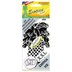 Exotica Air Freshener XXL Black Ice Trilingual