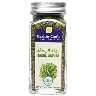Healthy Crafts Organic Basil Leaves 20G
