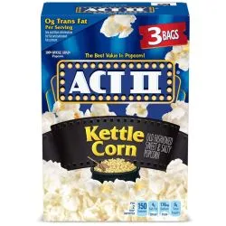 Act Ii Popcorn Kettle Corn Sweet & Salty