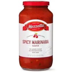 Mezetta Family Recipes Spicy Marinara Sauce