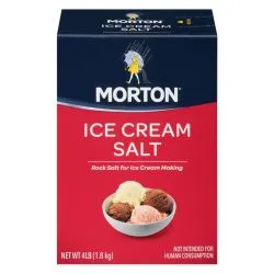 Morton Rock Salt For Ice Cream Making