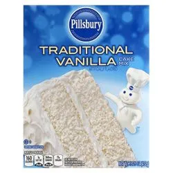 Pillsbury Cake Mix Traditional Vanilla