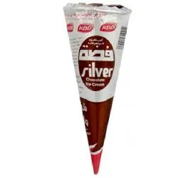 KDD Silver Chocolate Ice Cream Cone