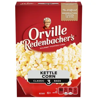 Orville Redenbacher's Kettle Corn Popcorn Microwave Popcorn