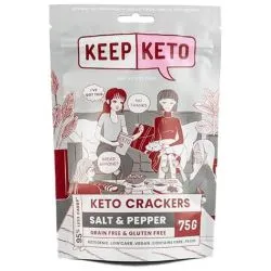 Keep Keto Salt & Pepper Crackers