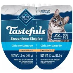 Blue Buffalo Tastefuls Spoonless Singles Chicken Entree Pate