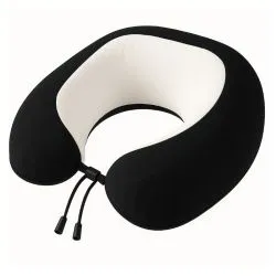 Travel Neck Pillow Black/White