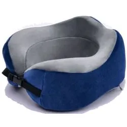 Travel Neck Pillow Blue Grey