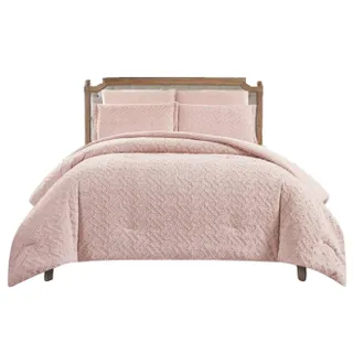 Selena Comforter Set - Pink