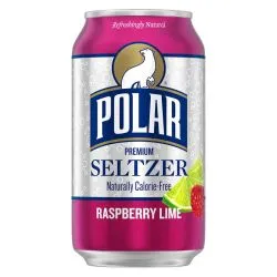 Polar Seltzer Water Raspberry Lime