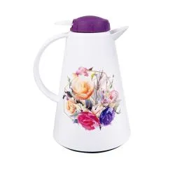 Conical Vacuum Purple Rose Coffee Flask