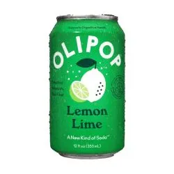 Olipop Lemon Lime Prebiotic Soda