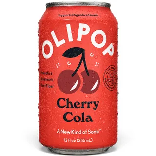 Olipop Cherry Cola Prebiotic Soda