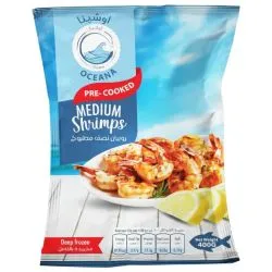 Oceana Frozen Shrimps Medium 400g