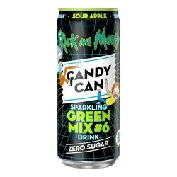 Candy Can Rick & Morty Green Mix Fizzy Drink