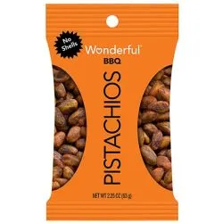 Wonderful No Shells BBQ Pistachios BBQ