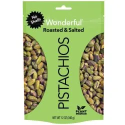 Wonderful Pistachios No Shells Roasted Salted Nuts