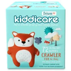 Kiddicare Deluxe Crawler Nappies Size 3 (6-11 kg)