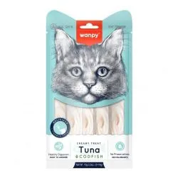Wanpy Creamy Tuna & Codfish Lickable Cat Treats