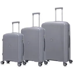 Travel Gear Trolley Case - Light Grey